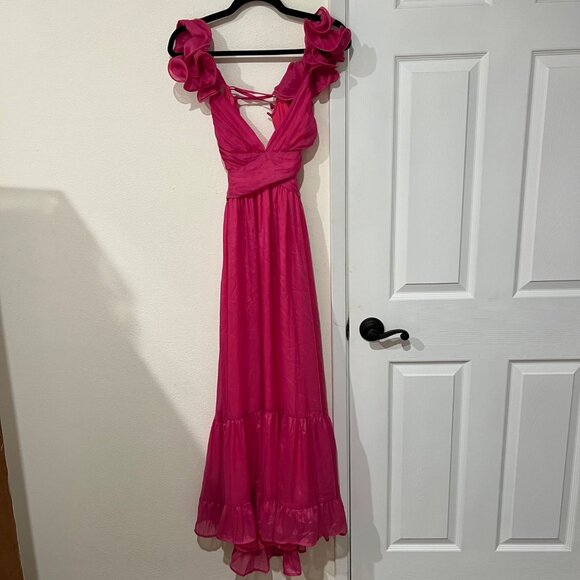 Petal & Pup Bonito Midi Dress in Berry Size Small NWOT - Picture 3 of 9
